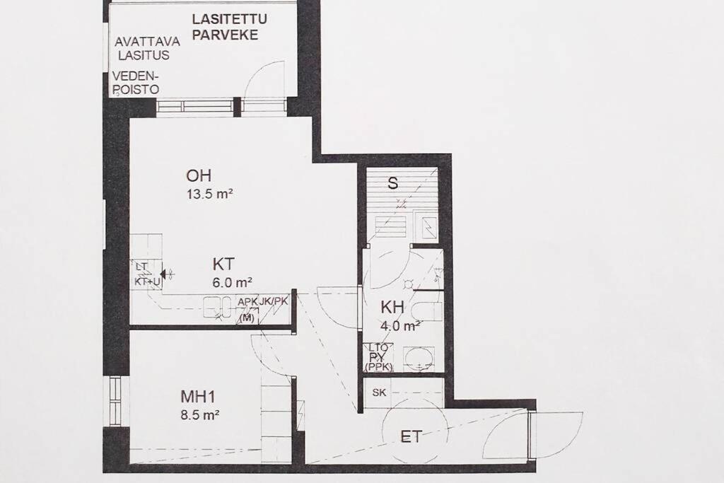 Modern Apartment With Sauna And Free Parking Kuopio Exteriör bild